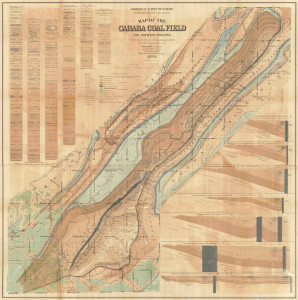 Map Date: 1890 Cahaba Coal Field (shows BMRR branches)