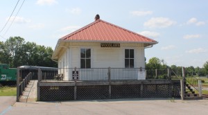 Restored Woodlawn Depot at Heart of Dixie Railroad Museum