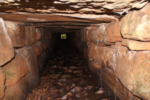 Upstream end -- Inside of culvert. Note other end of culvert. James Lowery, July 22, 2015