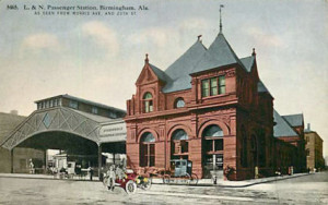 L&N Union Station – Corner of 20th Street North and Morris Avenue Source: Bhamwiki